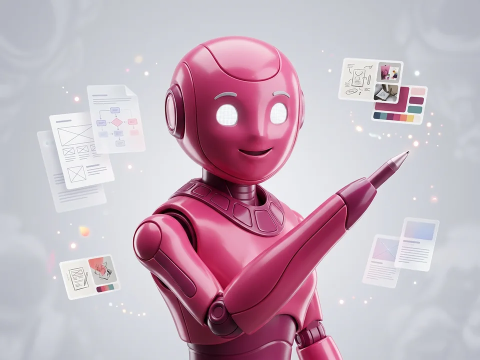Illustrated portrait of the Content Studio AI co-worker